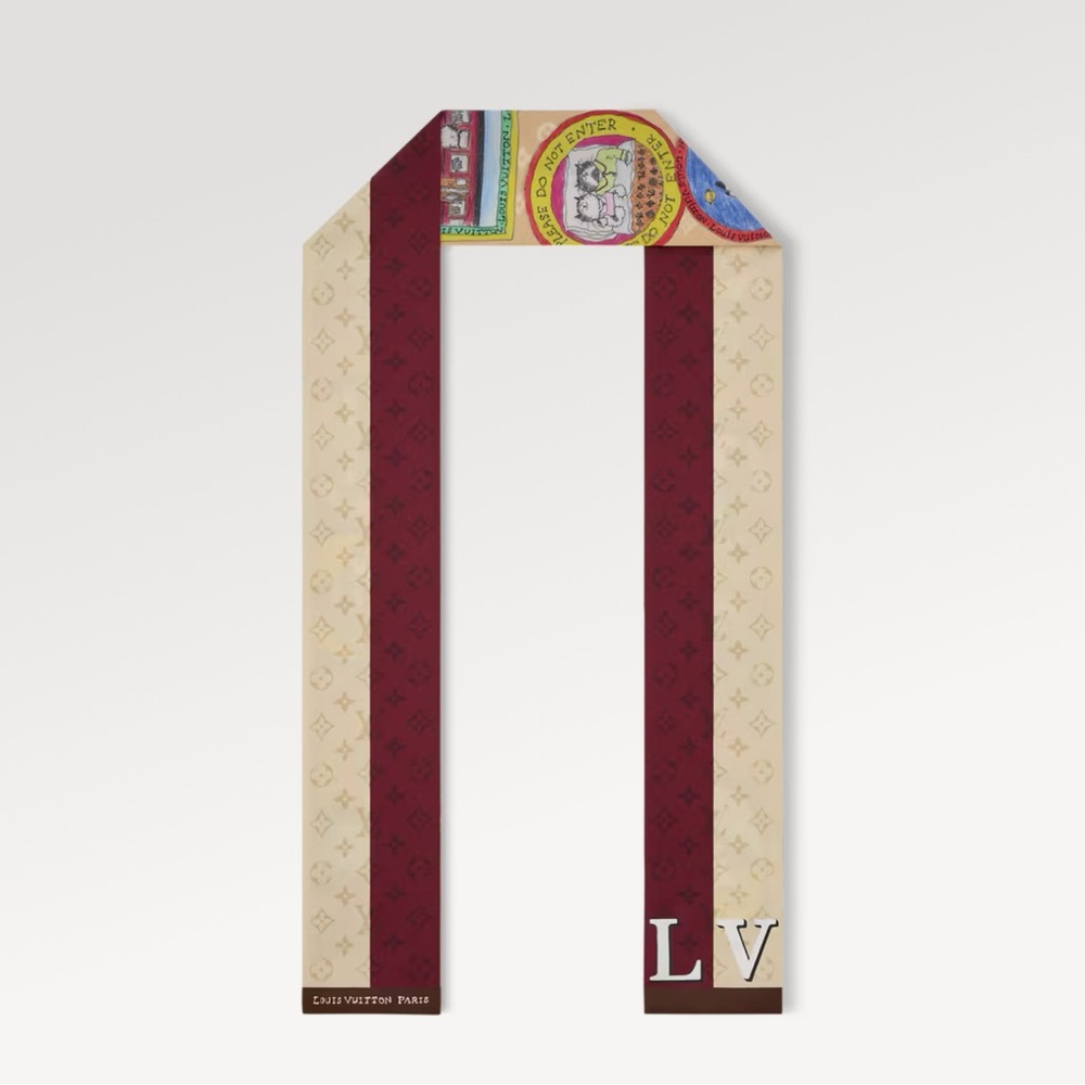 ❗️SALE❗️NEW Louis Vuitton x Grace Coddington My LV Trunk Bandeau - Picture 7 of 7